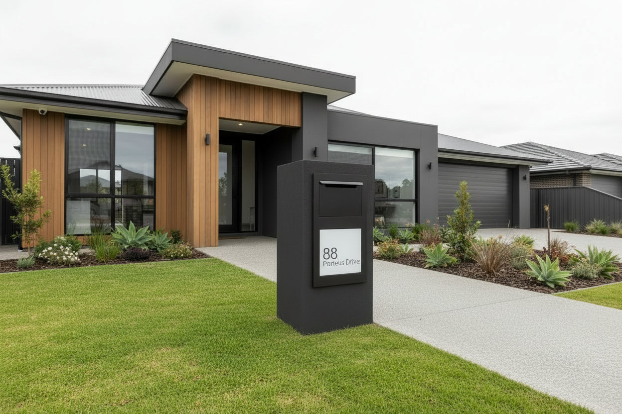Letterboxes & Parcel Boxes Australia | Bungalow Signs