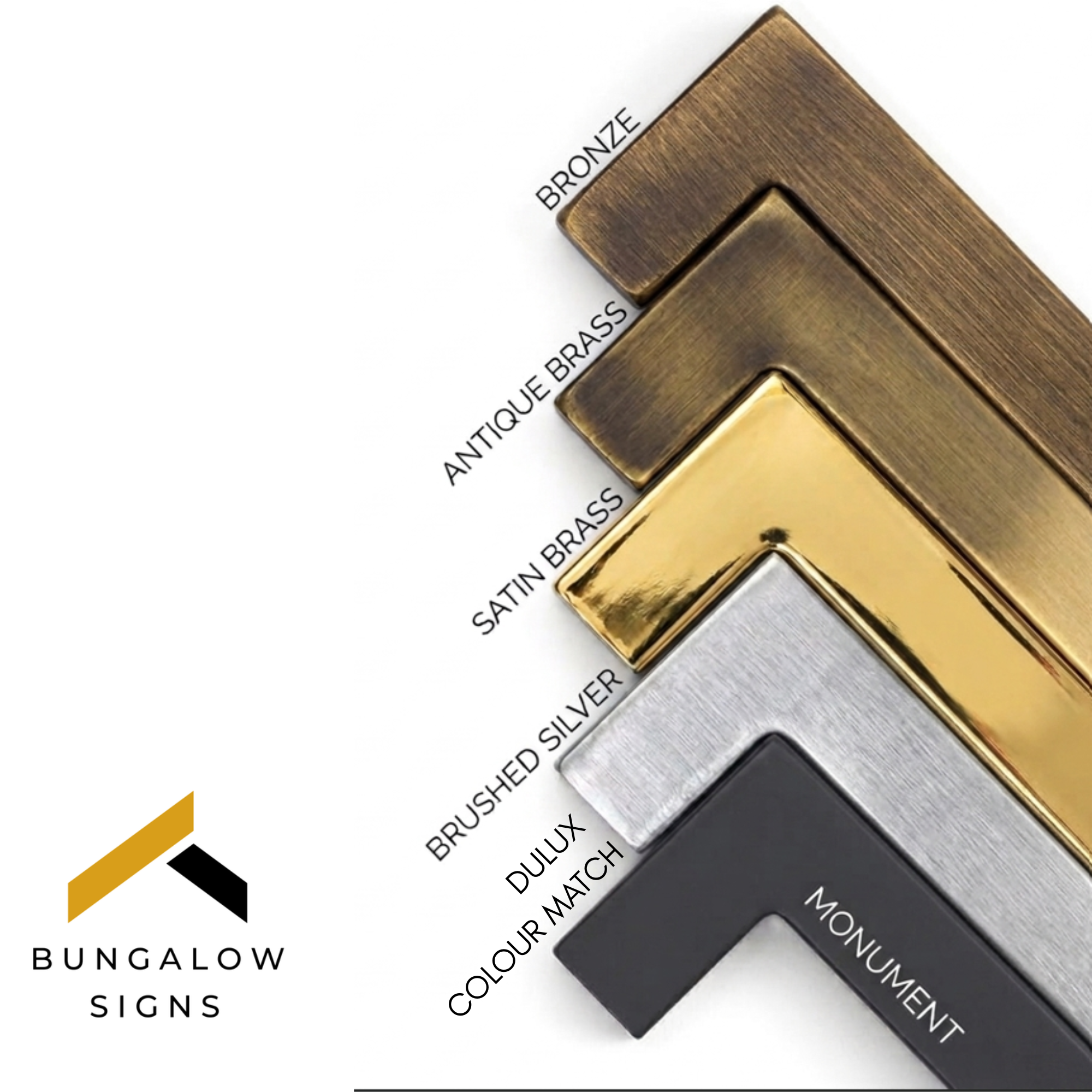 Solar 16cm Metal LED House Numbers - Each