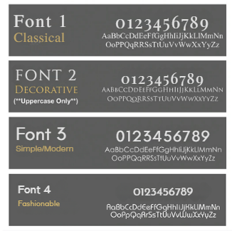 Custom Coloured Address Sign for your letterbox or entryway.