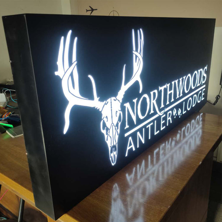 Commercial lighting signage