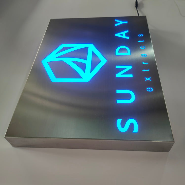 Commercial lighting signage