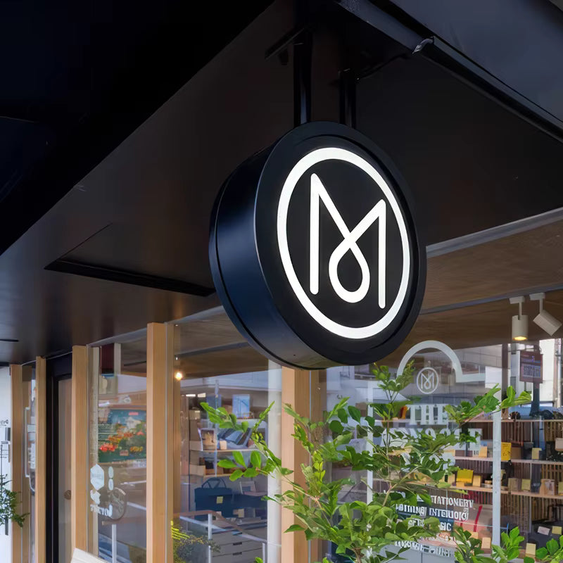 Commercial lighting signage