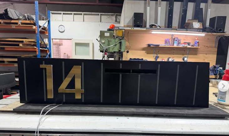 Custom Stainless Steel Mailbox