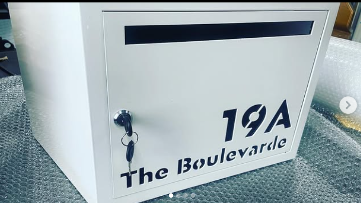 Custom Stainless Steel Mailbox