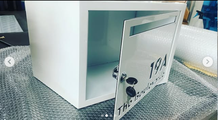 Custom Stainless Steel Mailbox