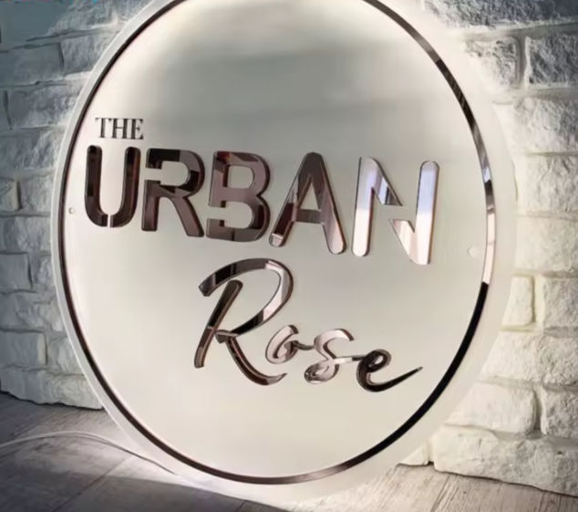 LED business UV Acrylic custom signs