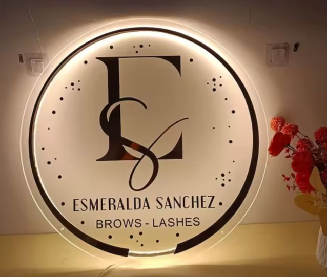 LED business UV Acrylic custom signs