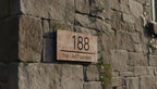 Cor-ten Steel Custom Address plate