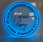 LED business UV Acrylic custom signs.