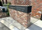 Mailbox Commercial - Free standing with Posts Bank Mailboxes