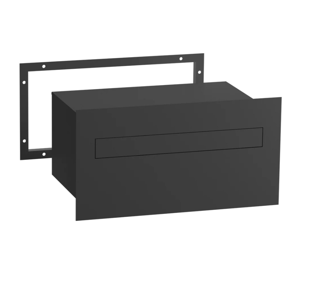 Charcoal Burung mailbox