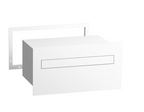 White Burung mailbox